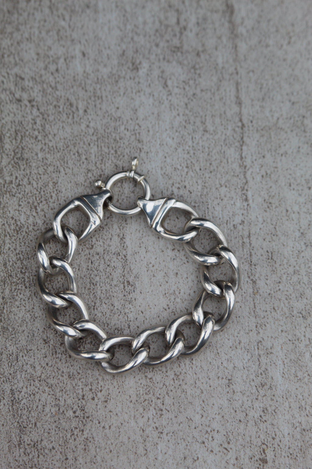 Pulsera eslabones plata