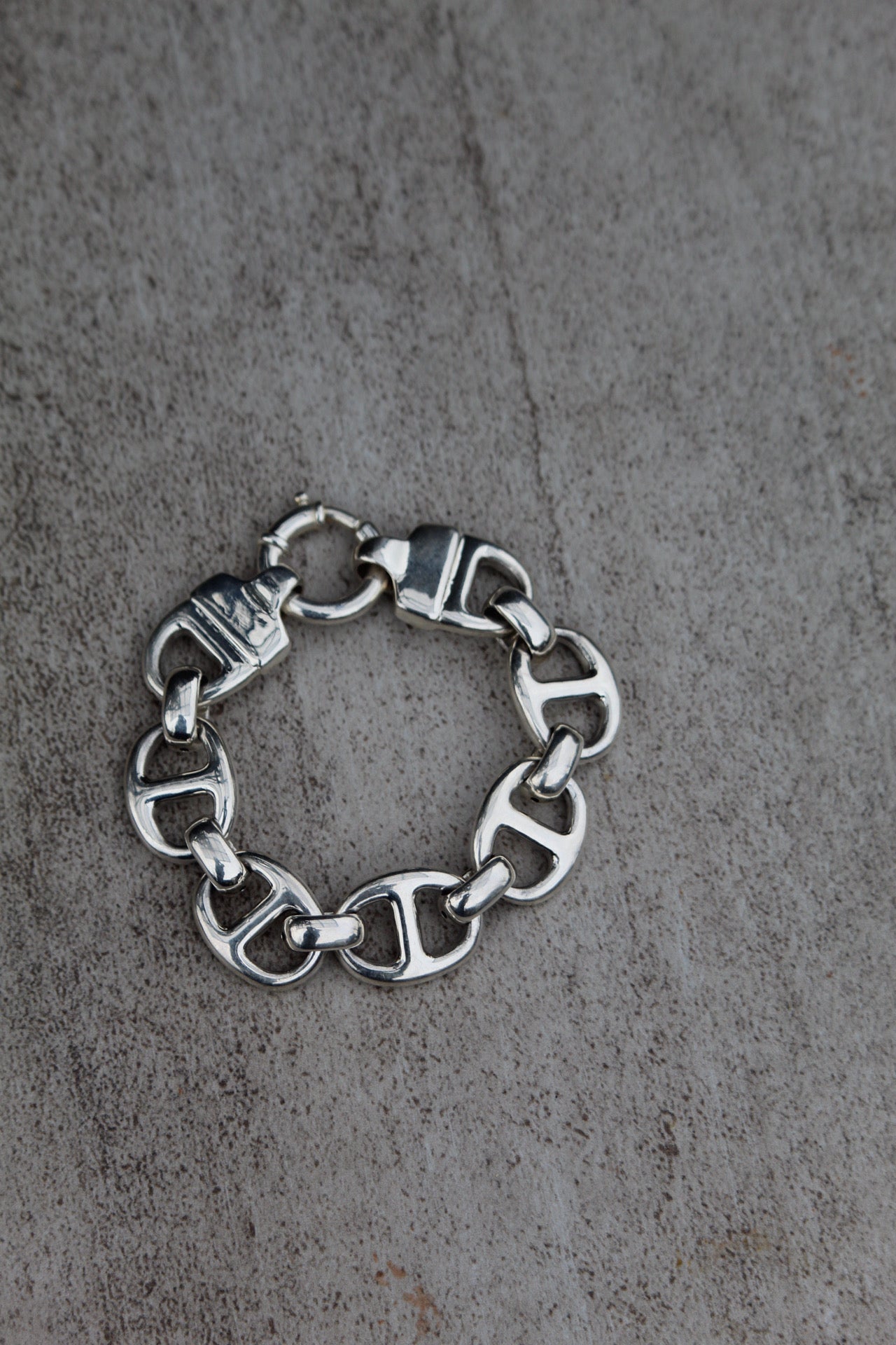 Pulsera eslabón ancla