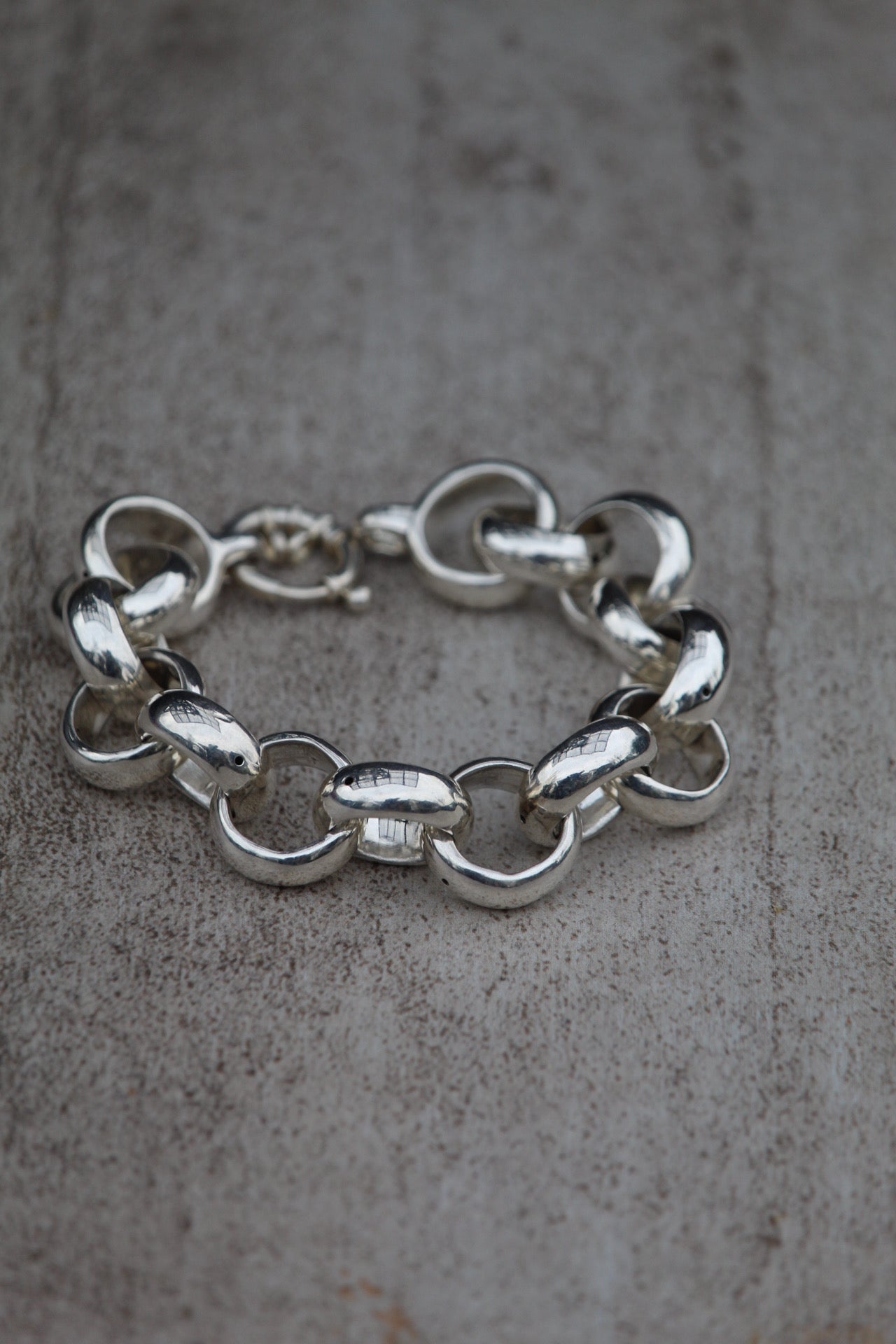 Pulsera Rolo plata