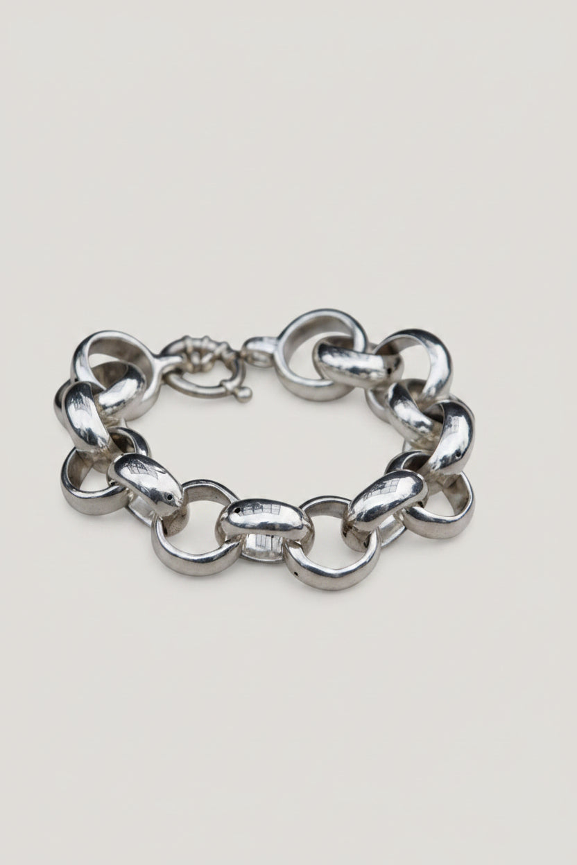 Pulsera Rolo plata
