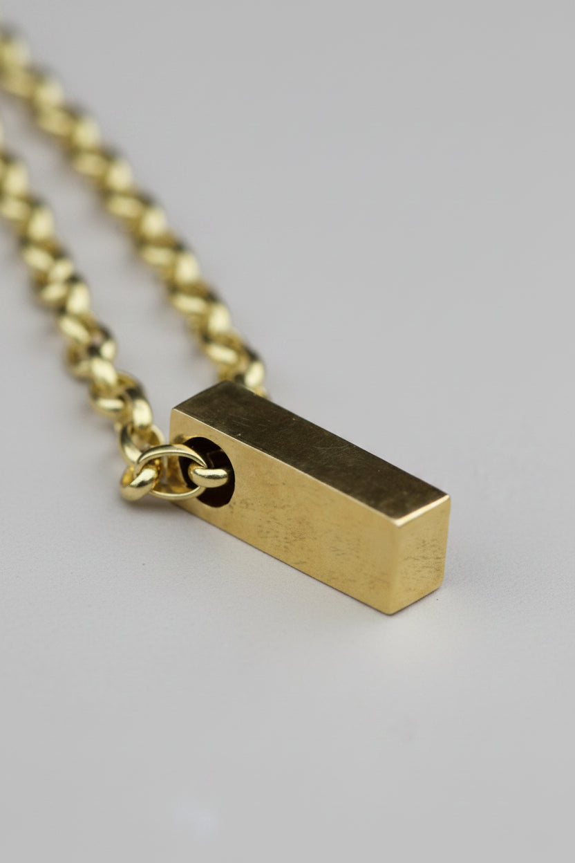 Colgante cajón bronce
