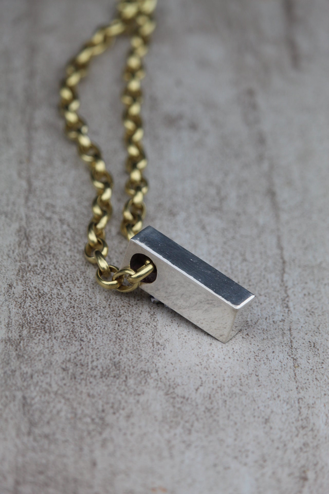 Colgante Cajón Plata — Co Rivera Chile