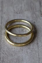 Esclava tubular lisa bronce
