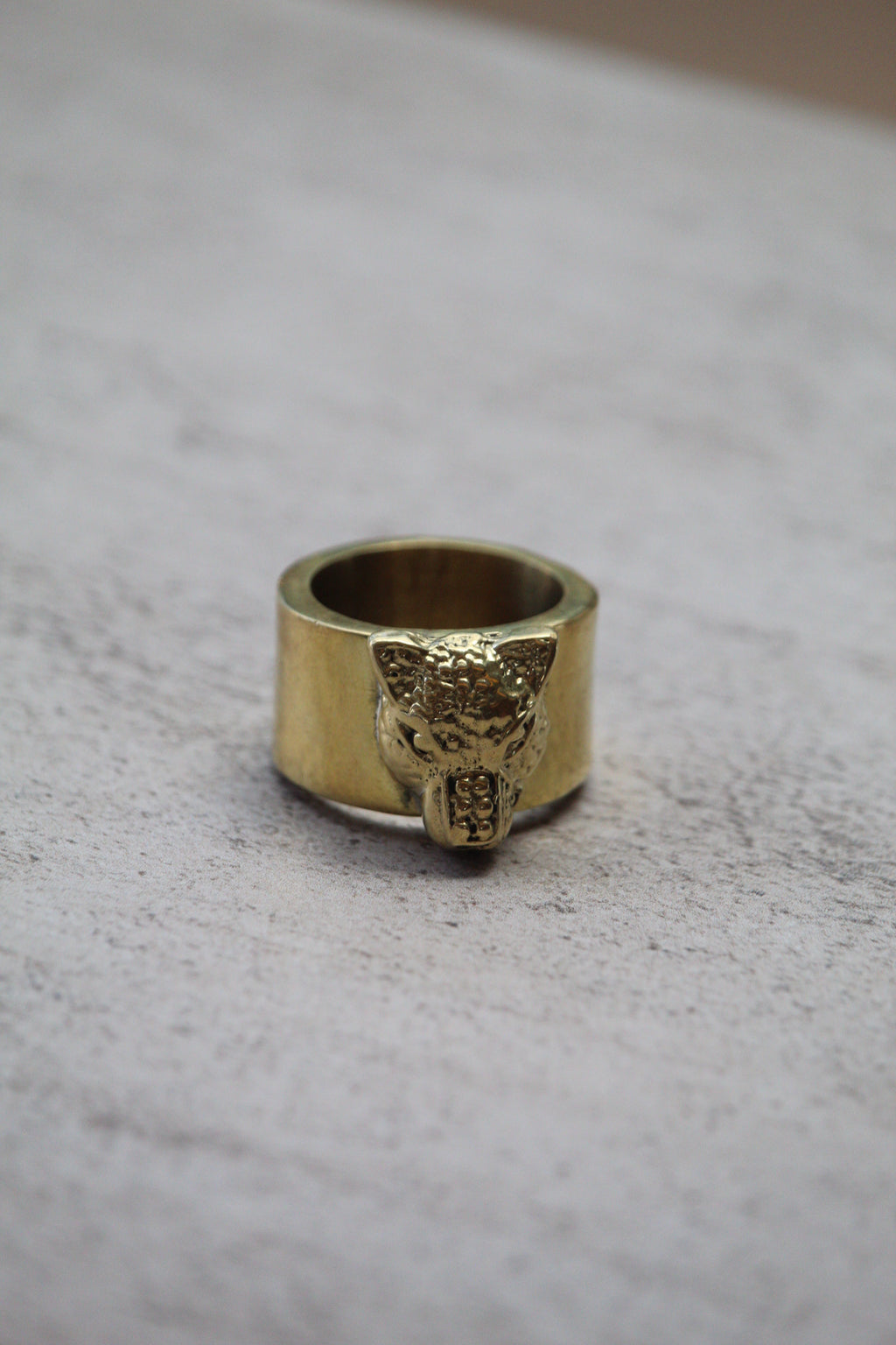 Anillo Puma Tubular Bronce — Co Rivera Chile