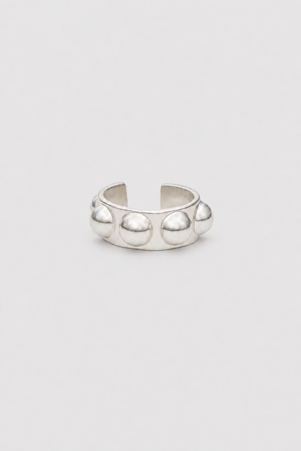 Anillo Tachas Plata — Co Rivera Chile