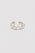 Anillo Tachas Plata — Co Rivera Chile