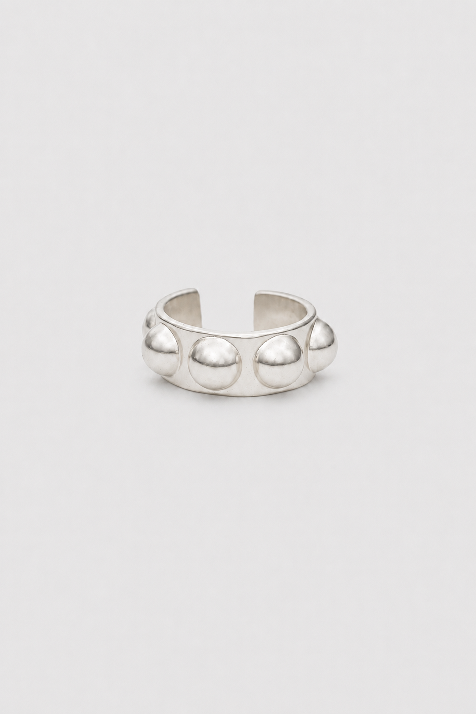 Anillo Tachas Plata — Co Rivera Chile