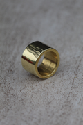 Anillo Tubular Bronce Liso — Co Rivera Chile