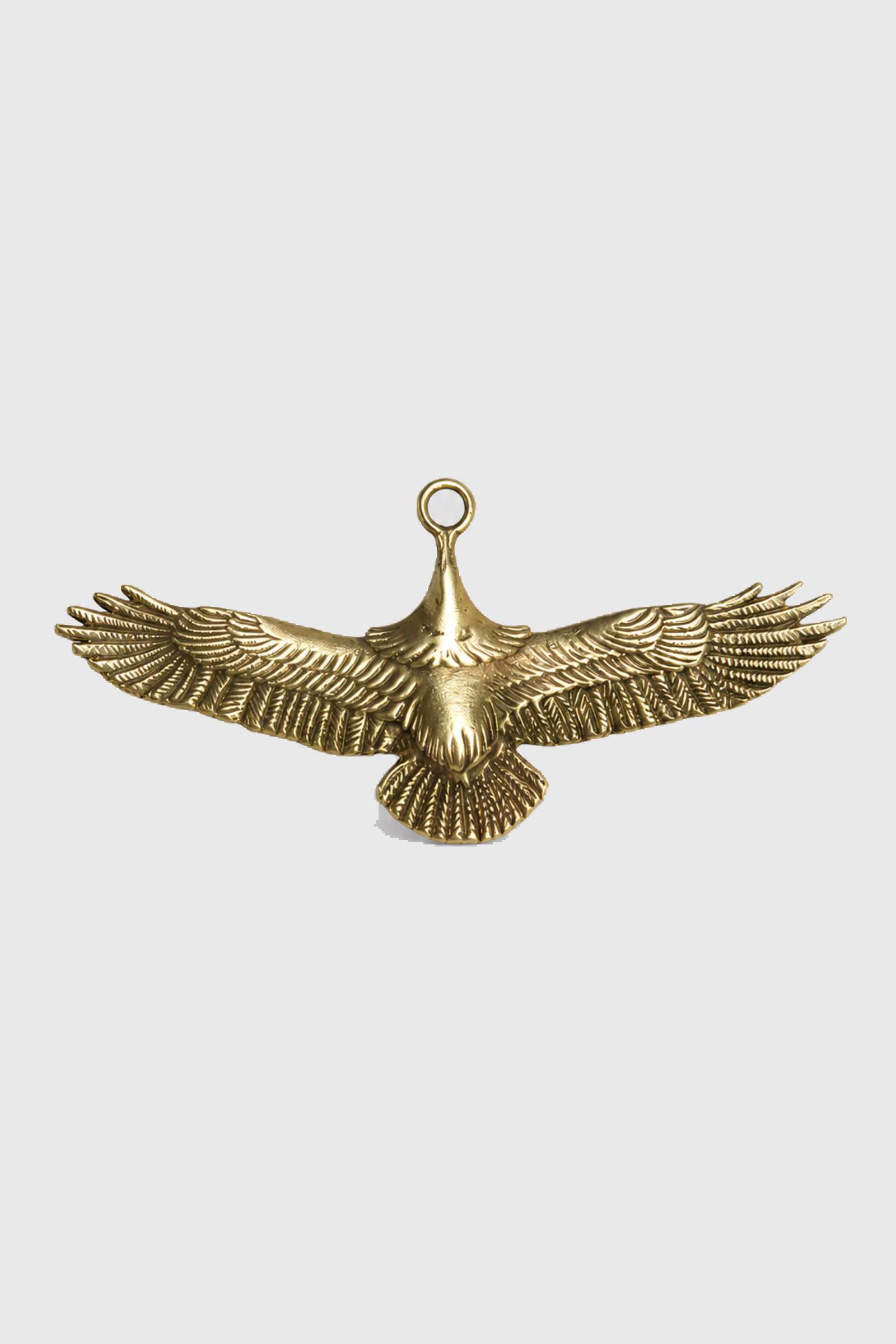 Colgante águila bronce — fondo #E9E9E9