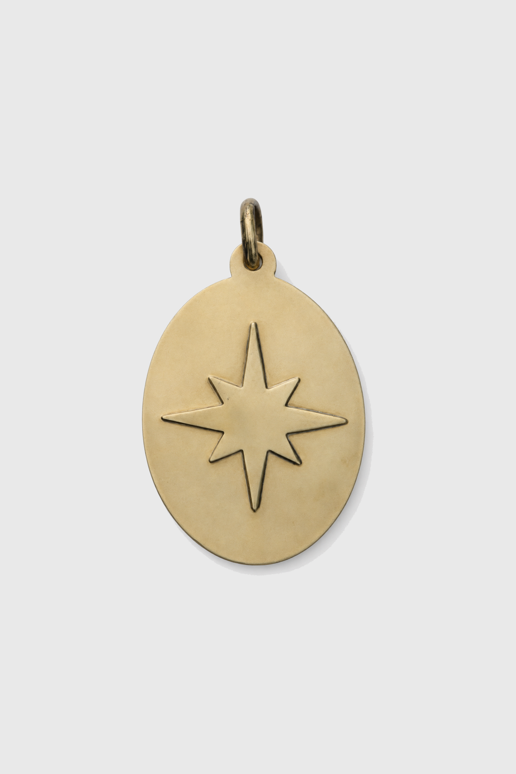 Medalla Estrella de Belén en bronce artesanal — Co Rivera Chile