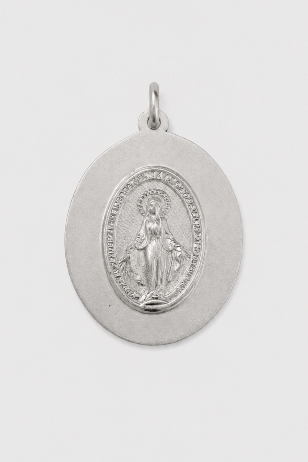 Medalla Virgen plata XL — Co Rivera Chile