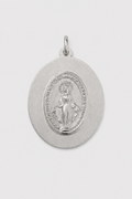 Medalla Virgen plata XL — Co Rivera Chile