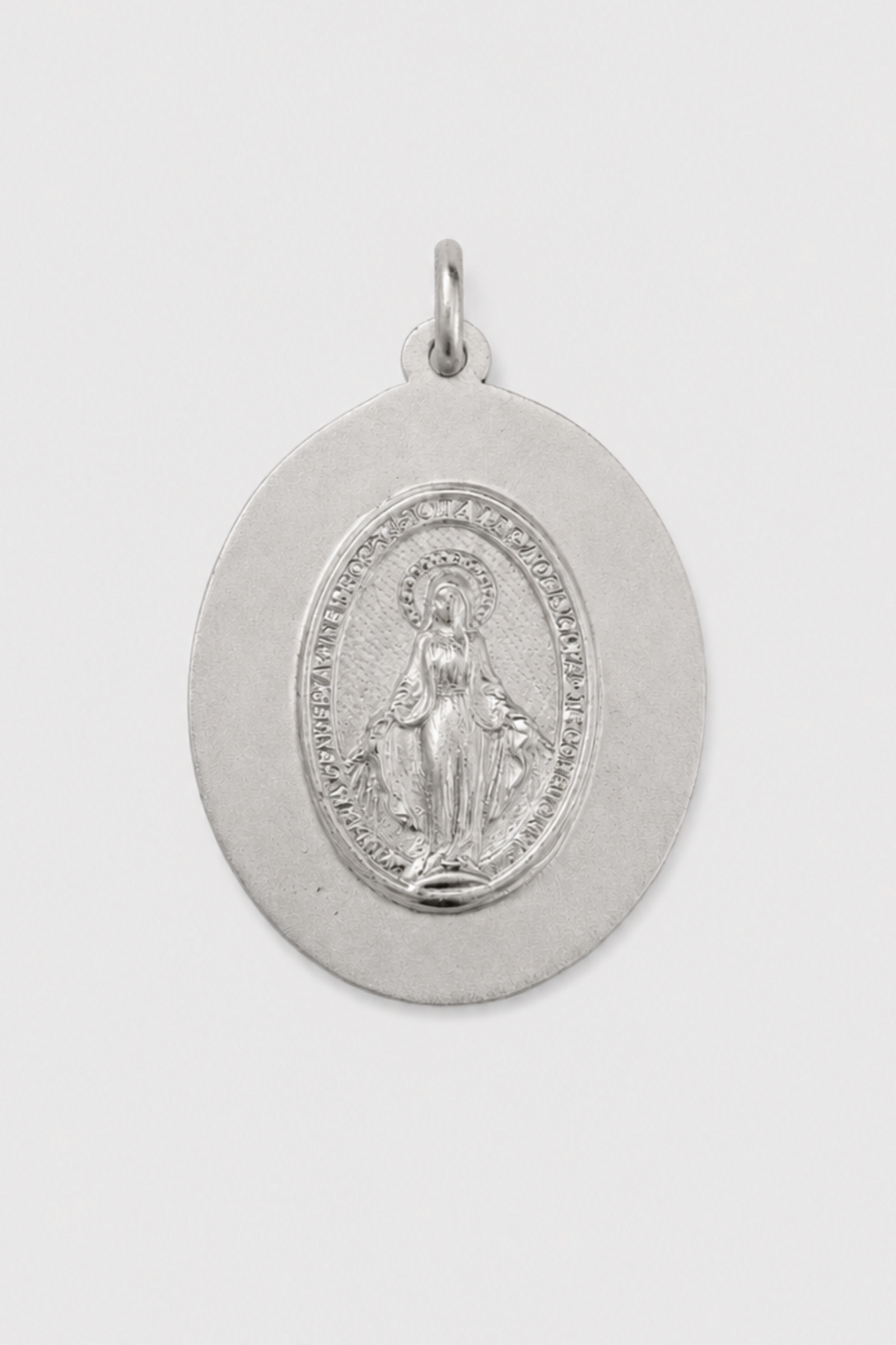 Medalla Virgen plata XL — Co Rivera Chile