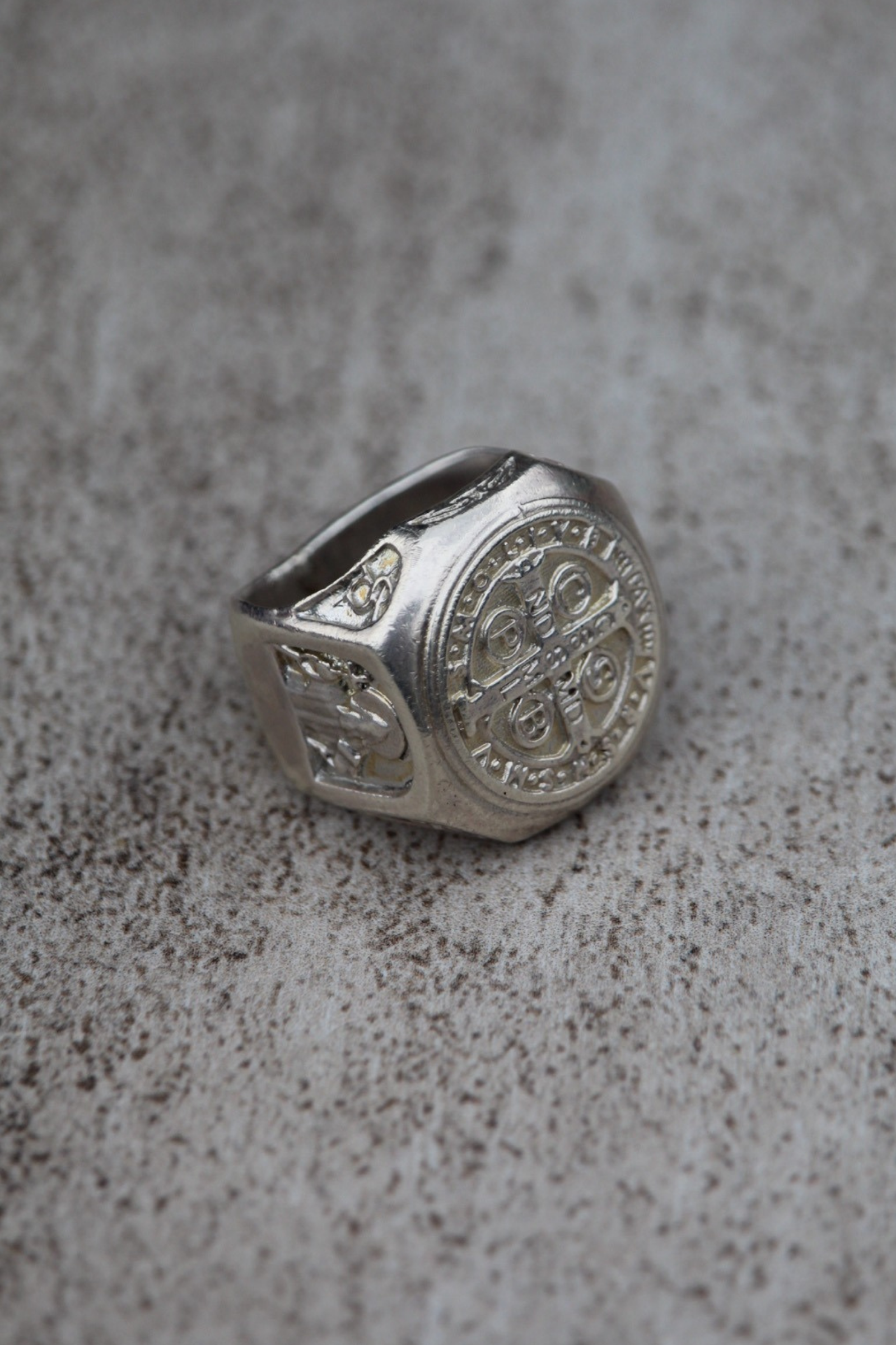 Anillo San Benito Plata